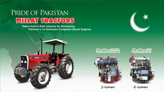 Press ad at launch of Emission Compliant Diesel Engines & Export Tractor Models
